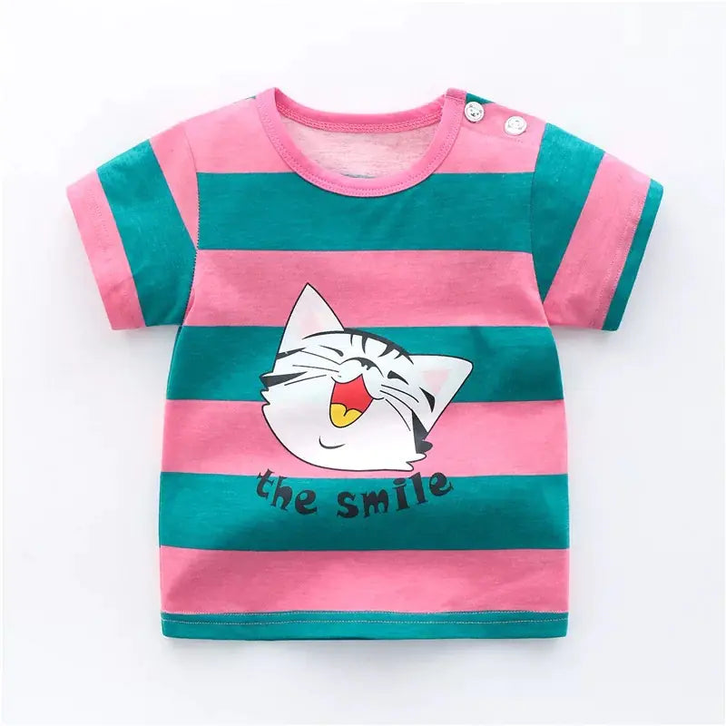 Cotton All-Match T-Shirts for Babies and Children