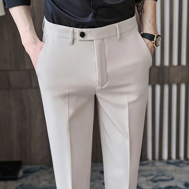 Summer Trendy Casual Suit Pants