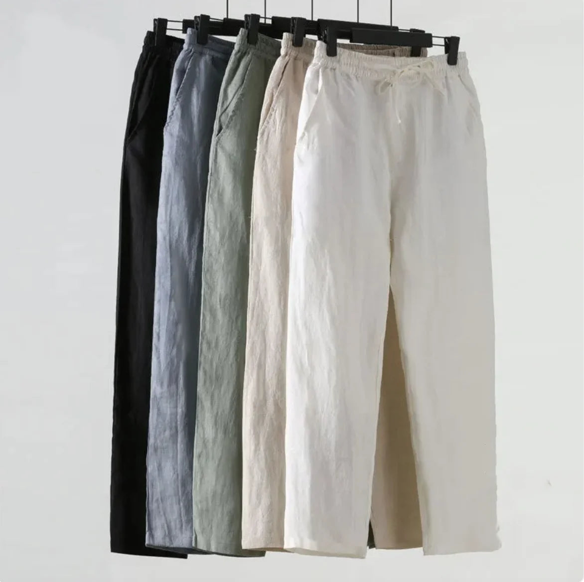 Cotton Linen Casual Crops