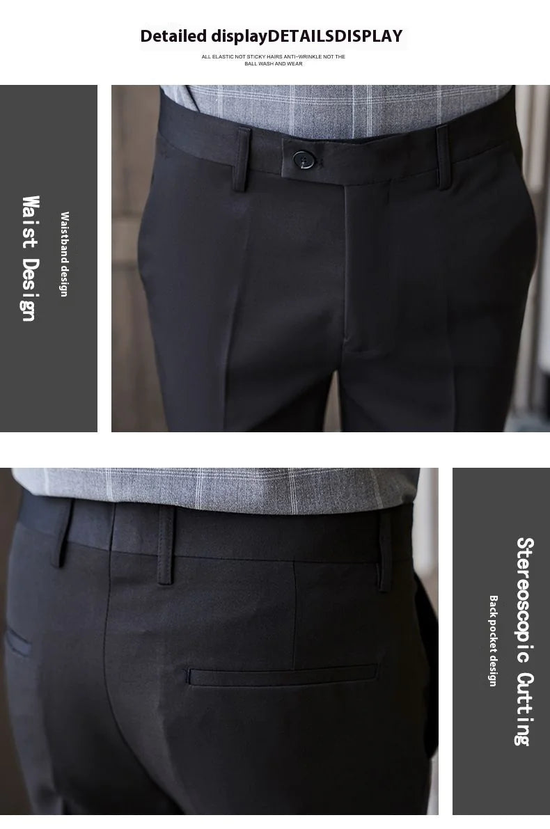 Summer Trendy Casual Suit Pants