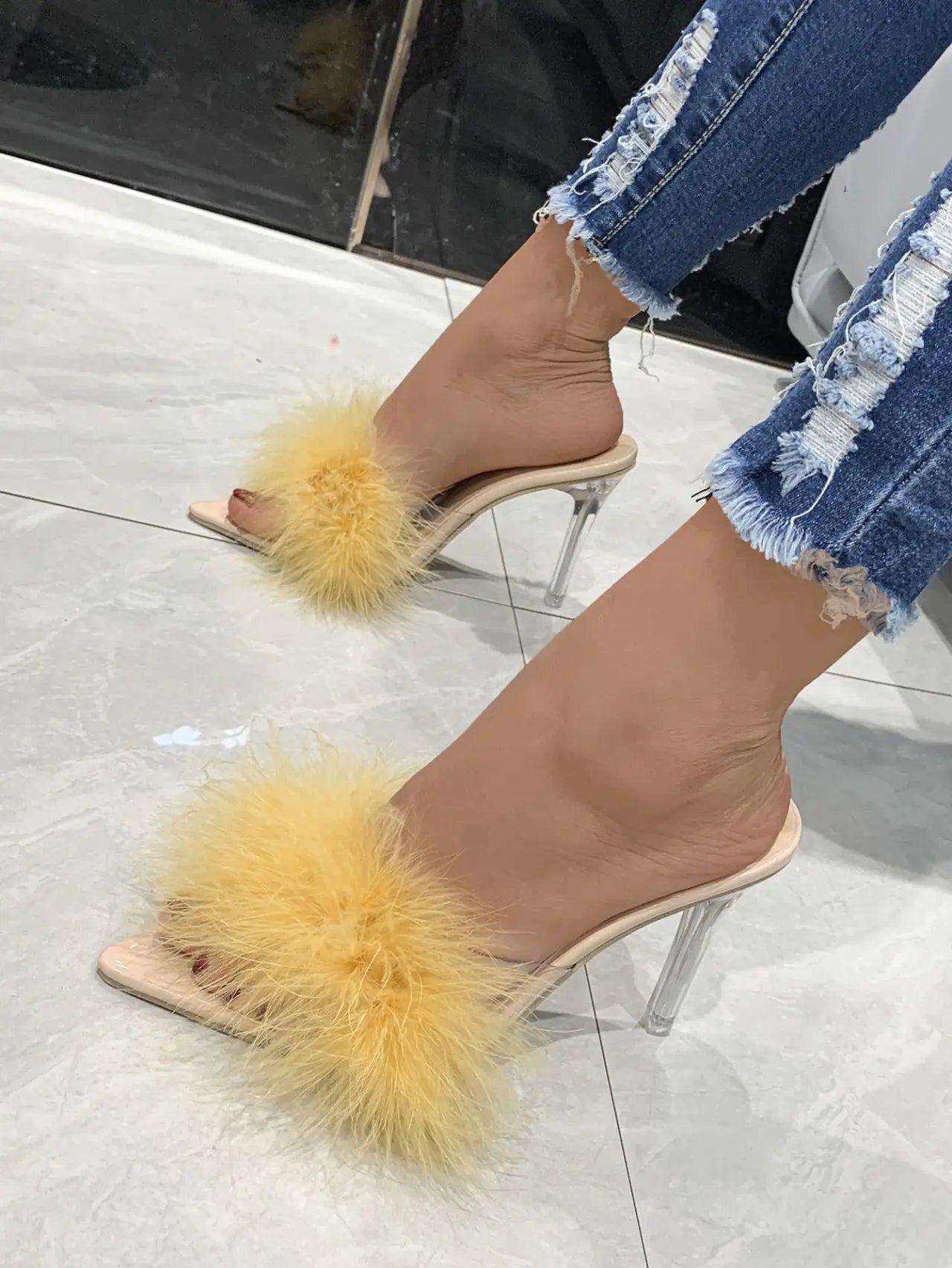 Pointed Toe Stiletto Sandals