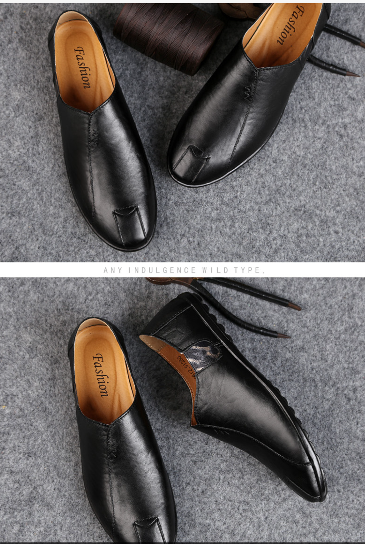 Casual Leather Sophistication