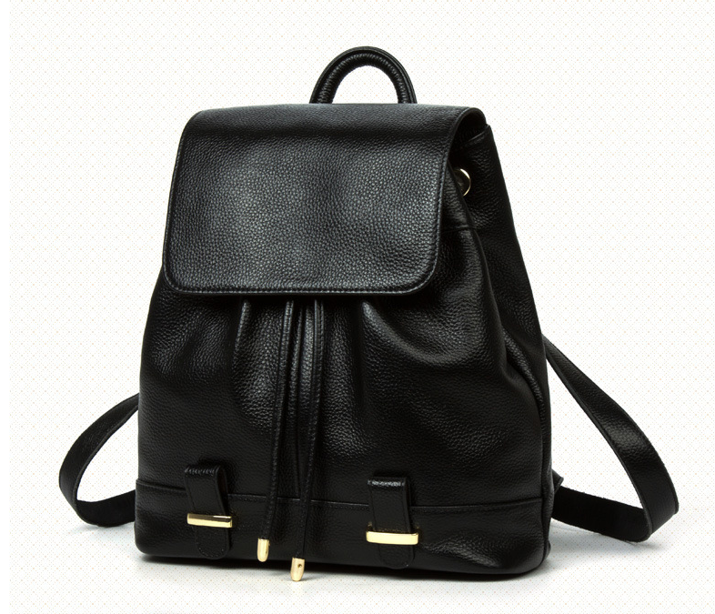 Premium Leather Travel Backpack