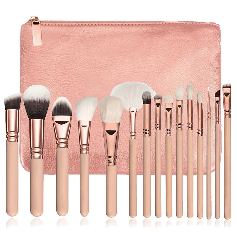 Professional 15-Piece Makeup Brush Set