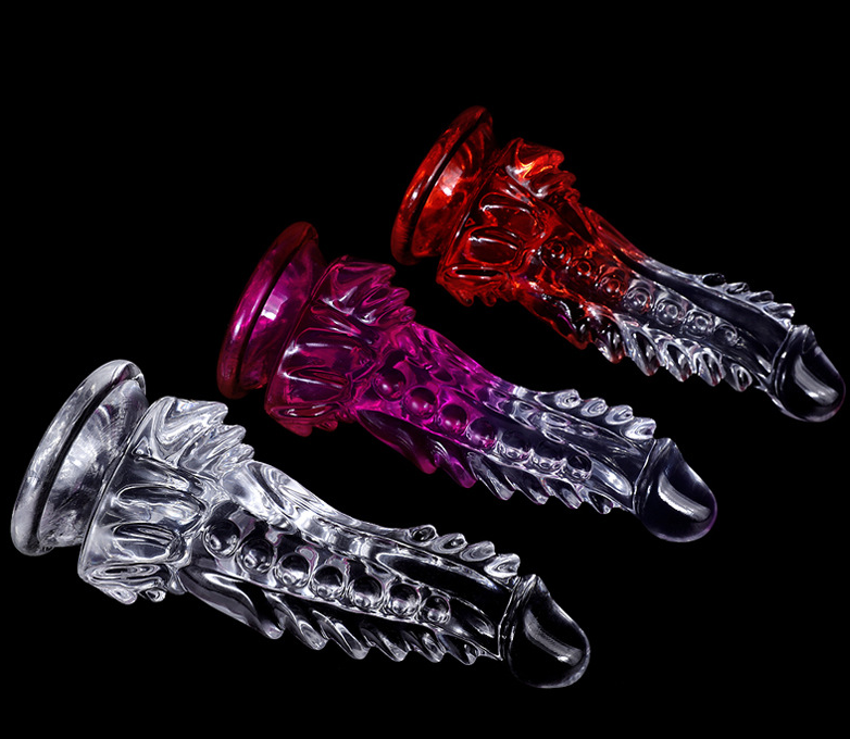 Clear Monster Fantasy Dildo