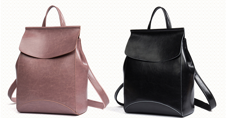 Leather Women's Backpack