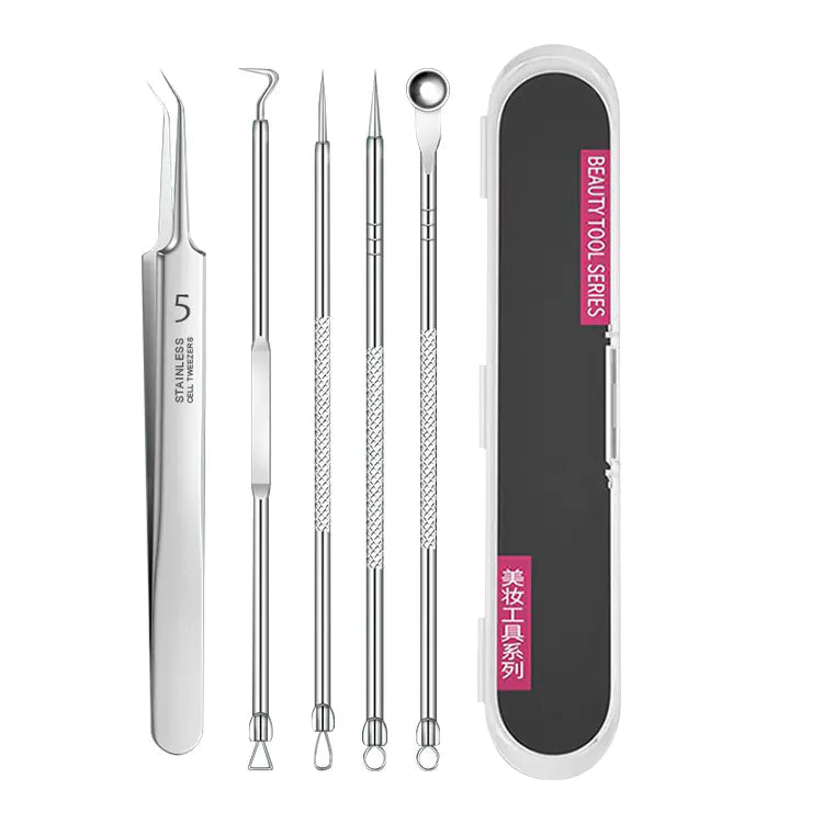 Professional Stainless Steel Acne Extraction Set