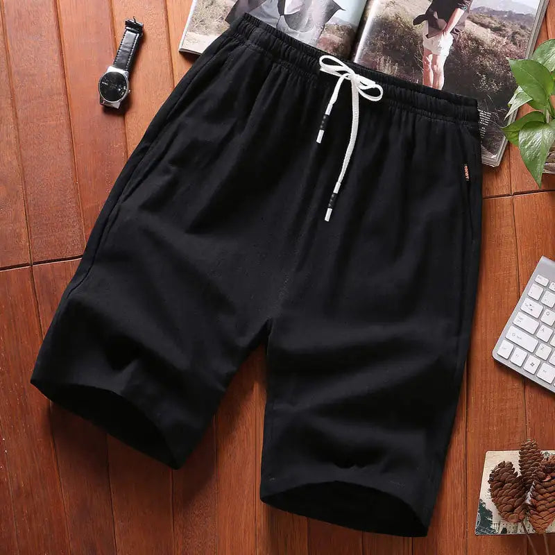 Casual Cotton Five-Point Shorts
