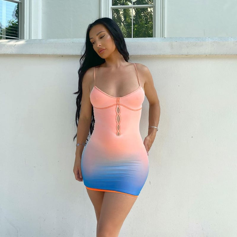 Slim Sling Bag Hip Dress