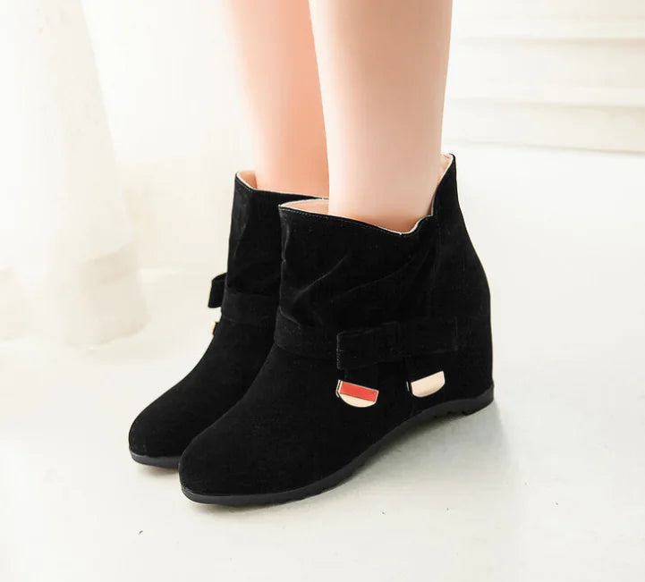 "Martin Boots - Solid Color Women's Boots"