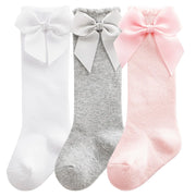 Traditional Designer Knee-High Cotton Lace Socks