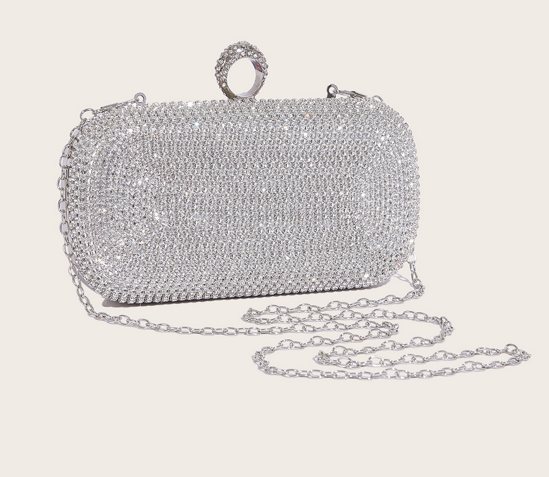 Diamond Evening Clutch Bag