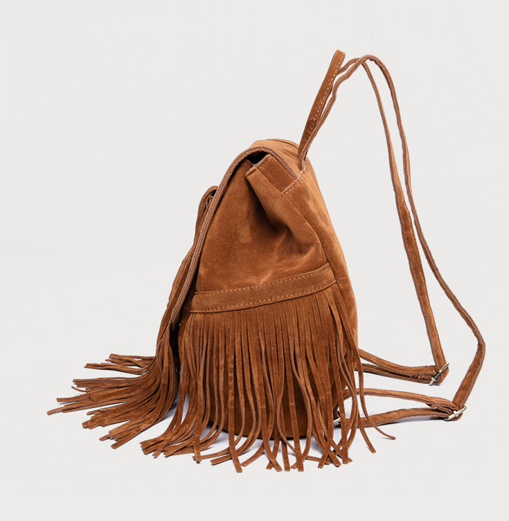 Women's Casual Plush Backpack