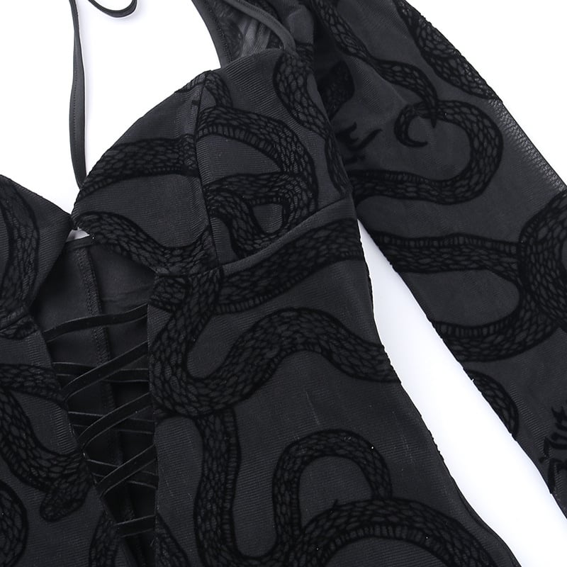 Hollow Lace Elegance Dress