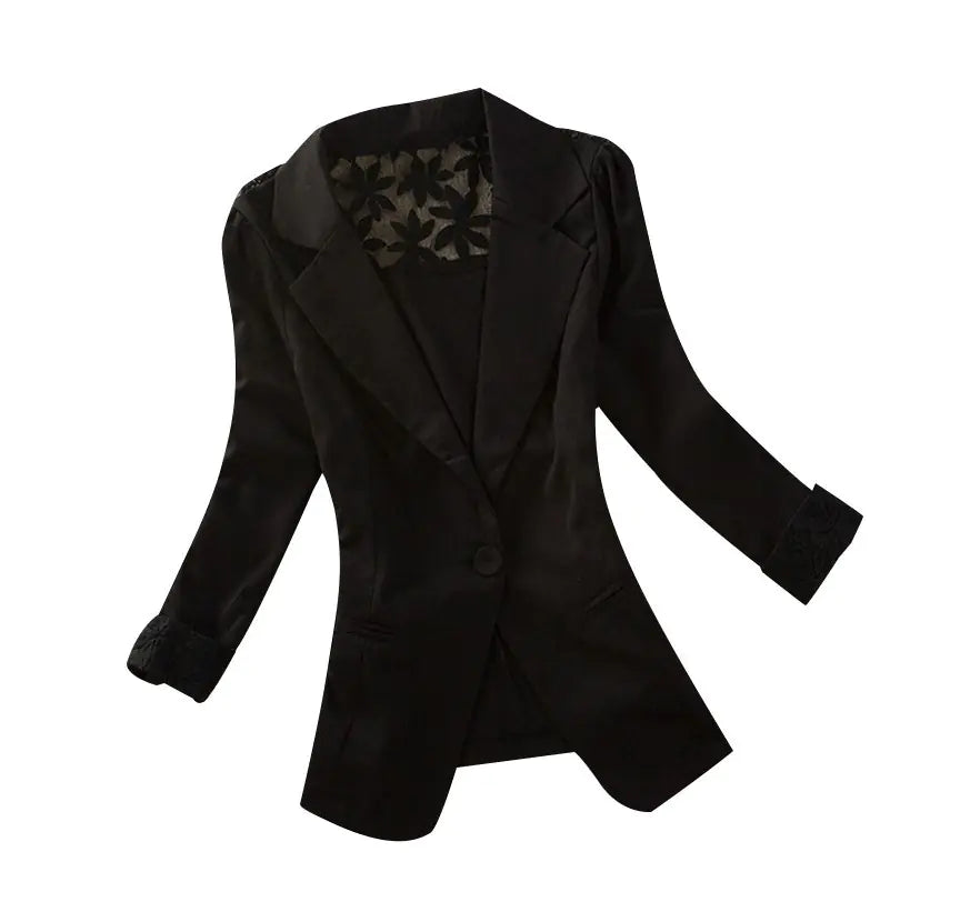 Lace Fusion Blazer