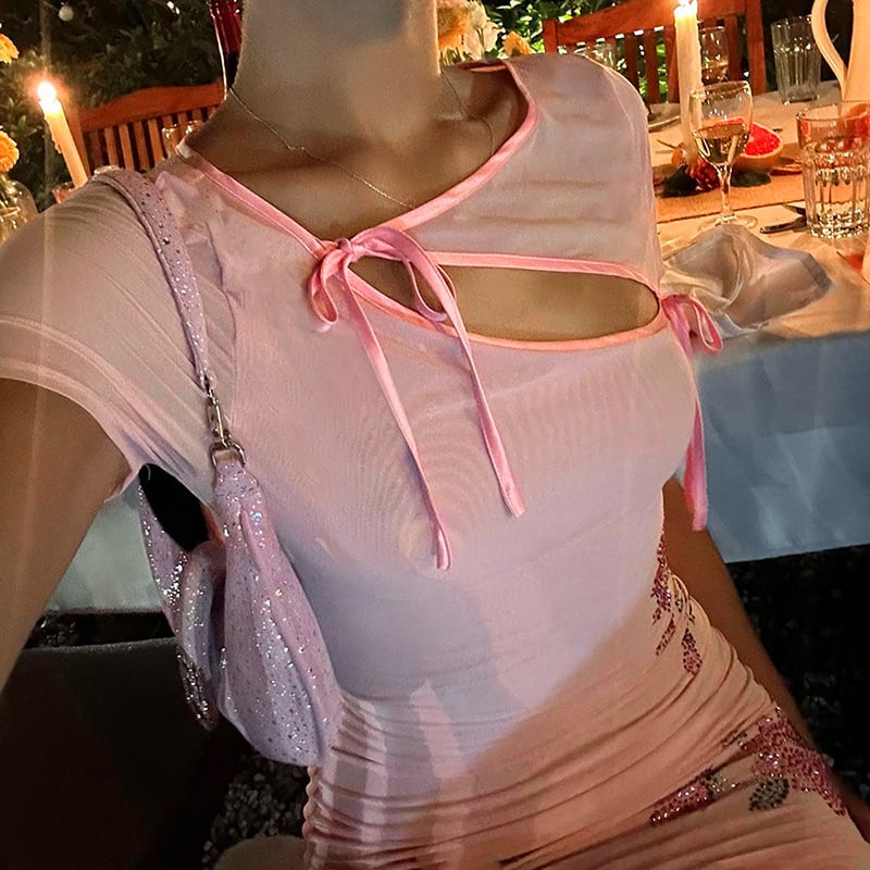 Rhinestone Bloom Dress