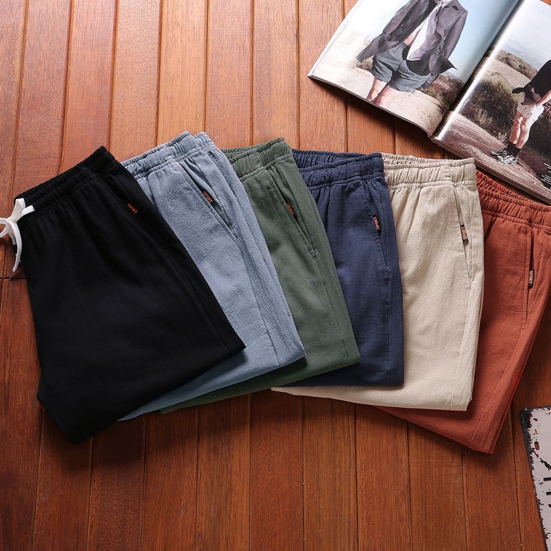 Casual Cotton Five-Point Shorts