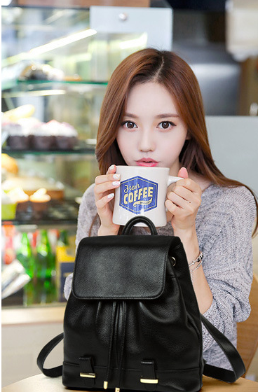 Premium Leather Travel Backpack