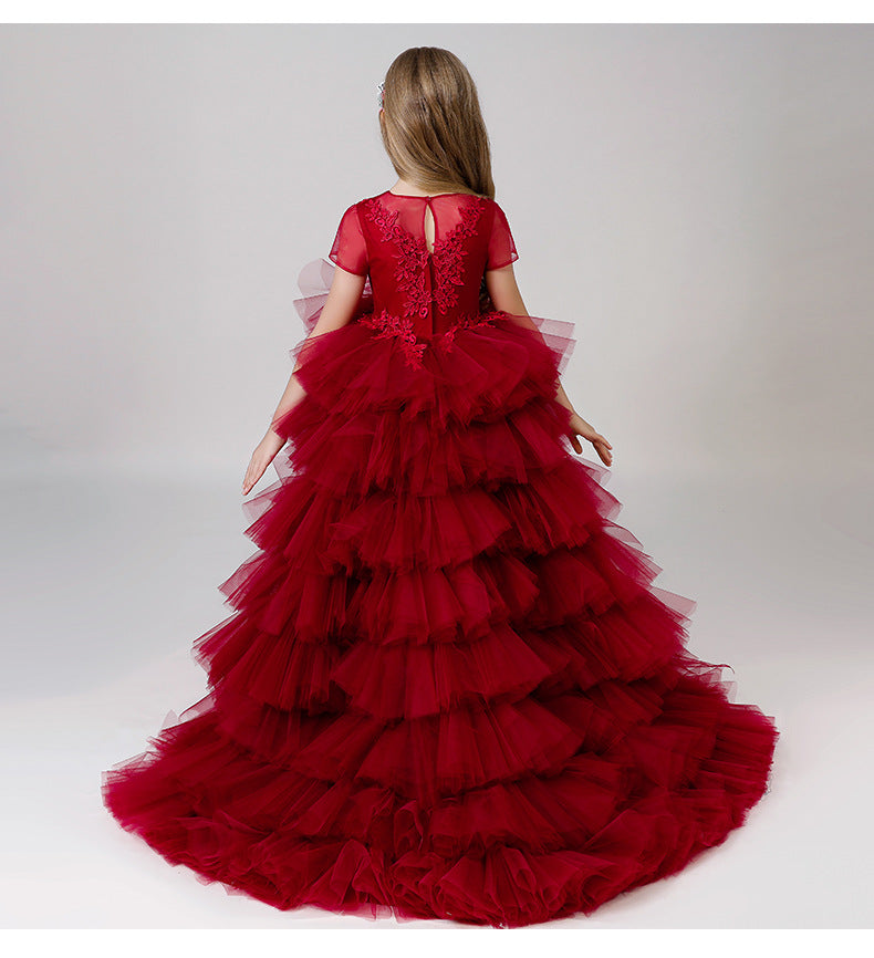 Princess Dress with Trailing Design