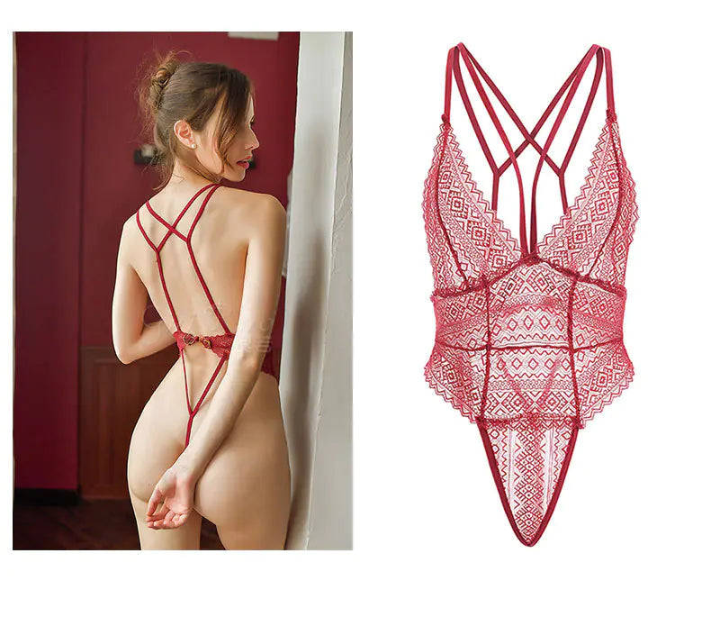 Lace Bodysuit Intimate Costume