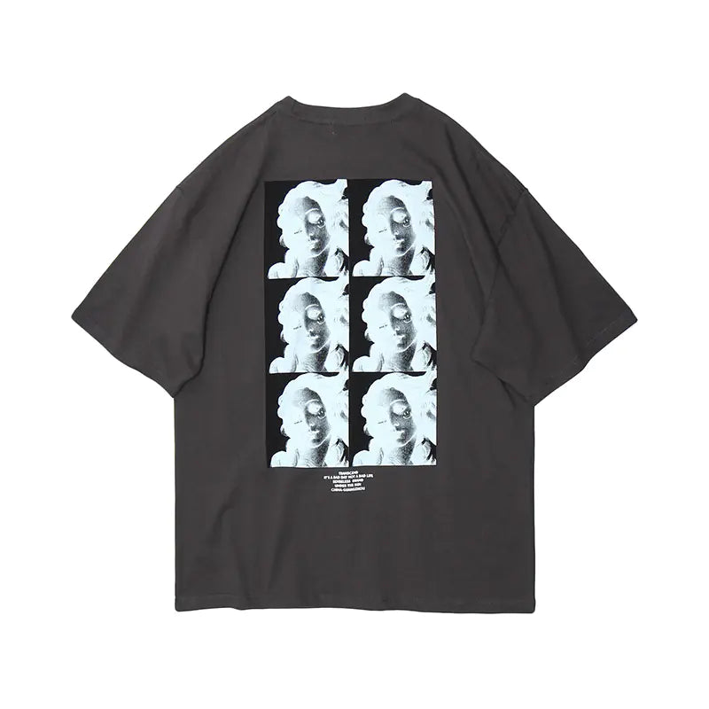 Abstract Portrait Design T-Shirt for Men and Women