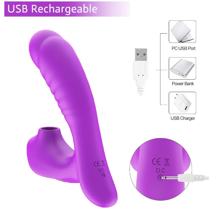 Arlie Vibrator with Suction