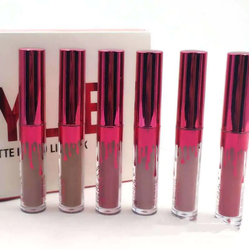 Gold 6 Lip Colors Kelly Kim Birthday Edition