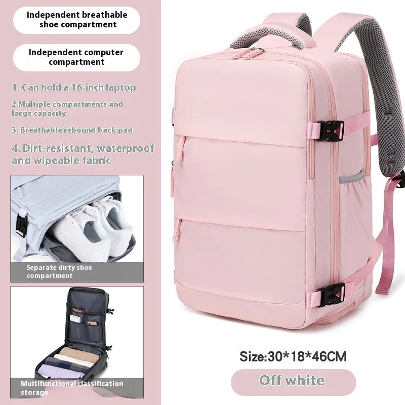 Large-Capacity Oxford Cloth Backpack