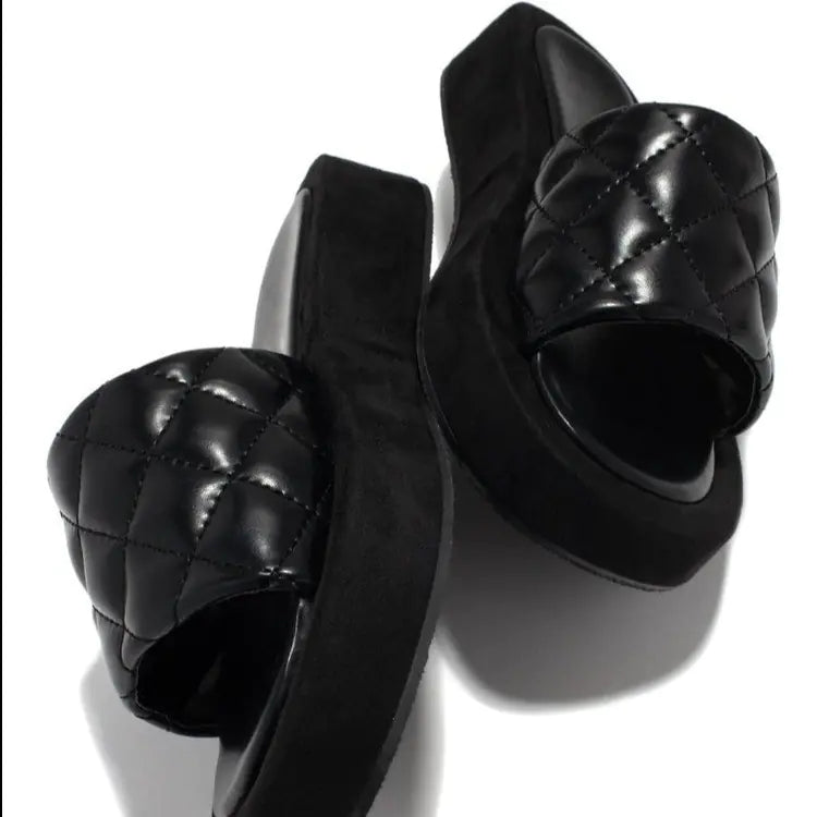 Women's European and American Beach Platform Sandals