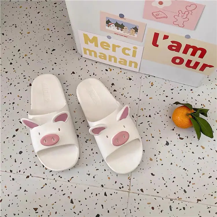 Cartoon Family Slippers