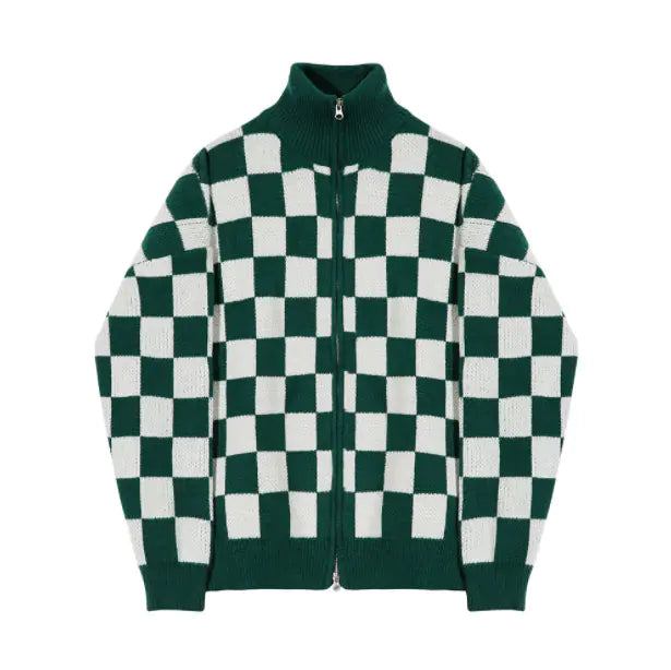 Checkerboard Sweater