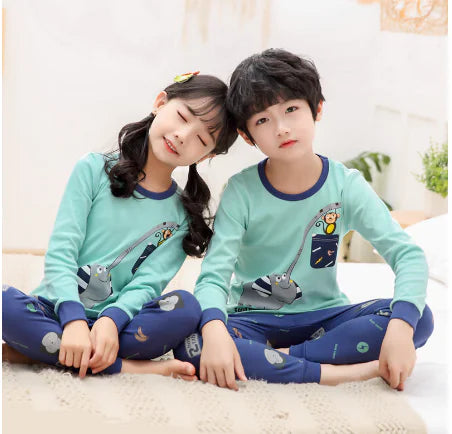 Children's Animal Safari Pajama Set