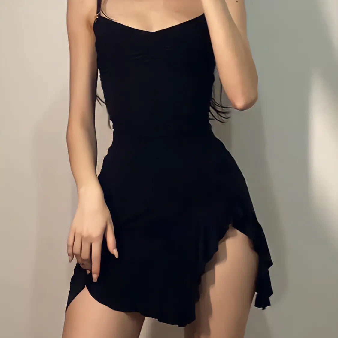 Suspender Statement Dress