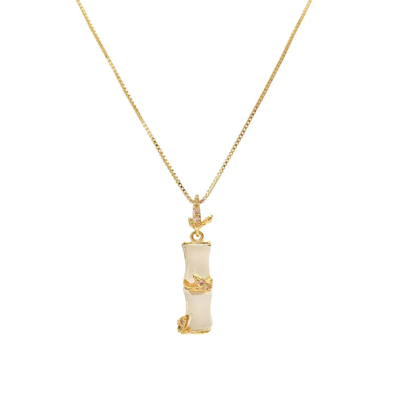 Bamboo Strength Elegance Necklace