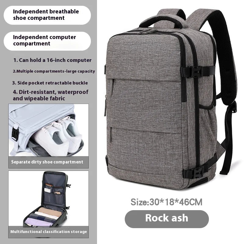 Large-Capacity Oxford Cloth Backpack
