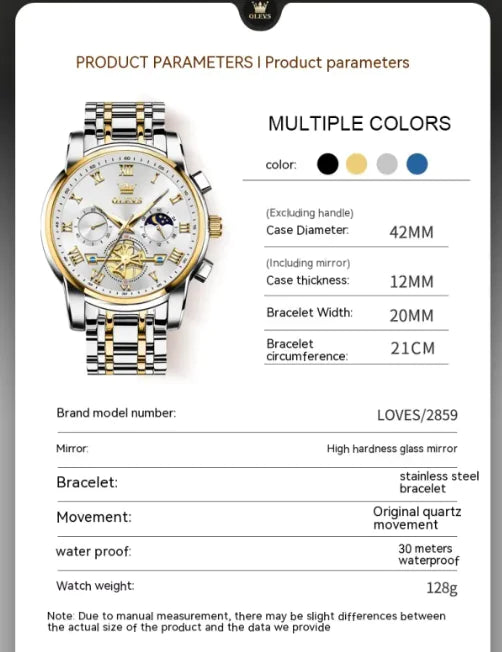 Midnight Azure Chrono