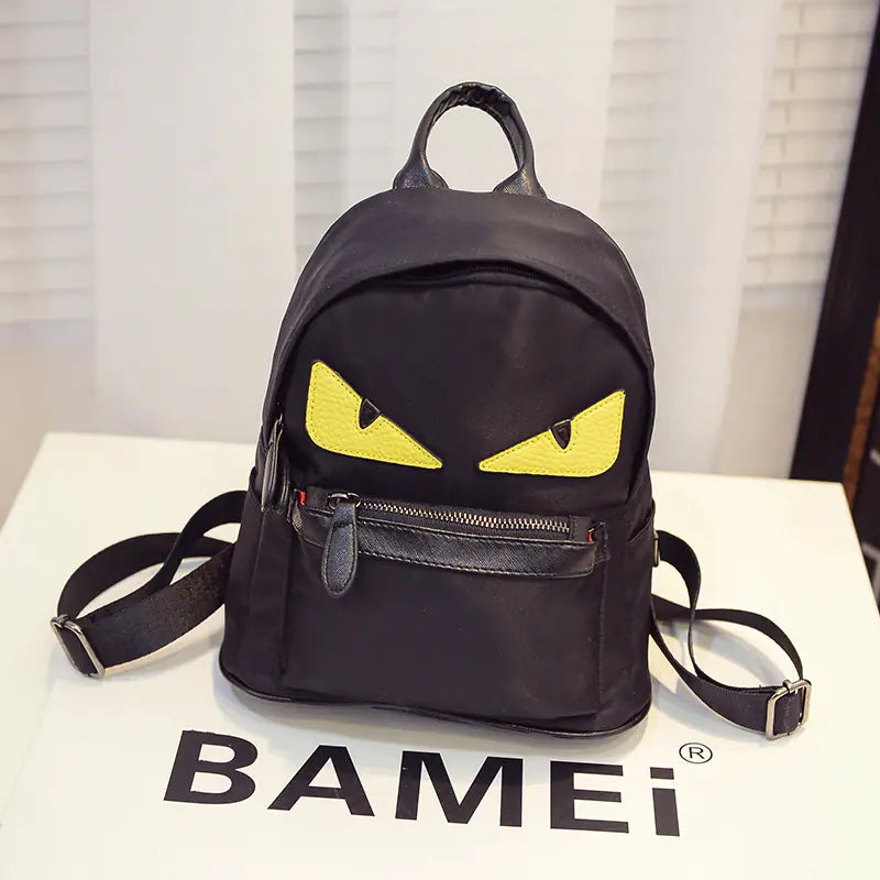 Dual-Shoulder Travel Backpack - Nylon Construction