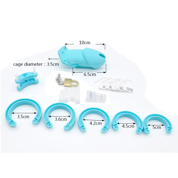 Silicone Chastity Lock for Men