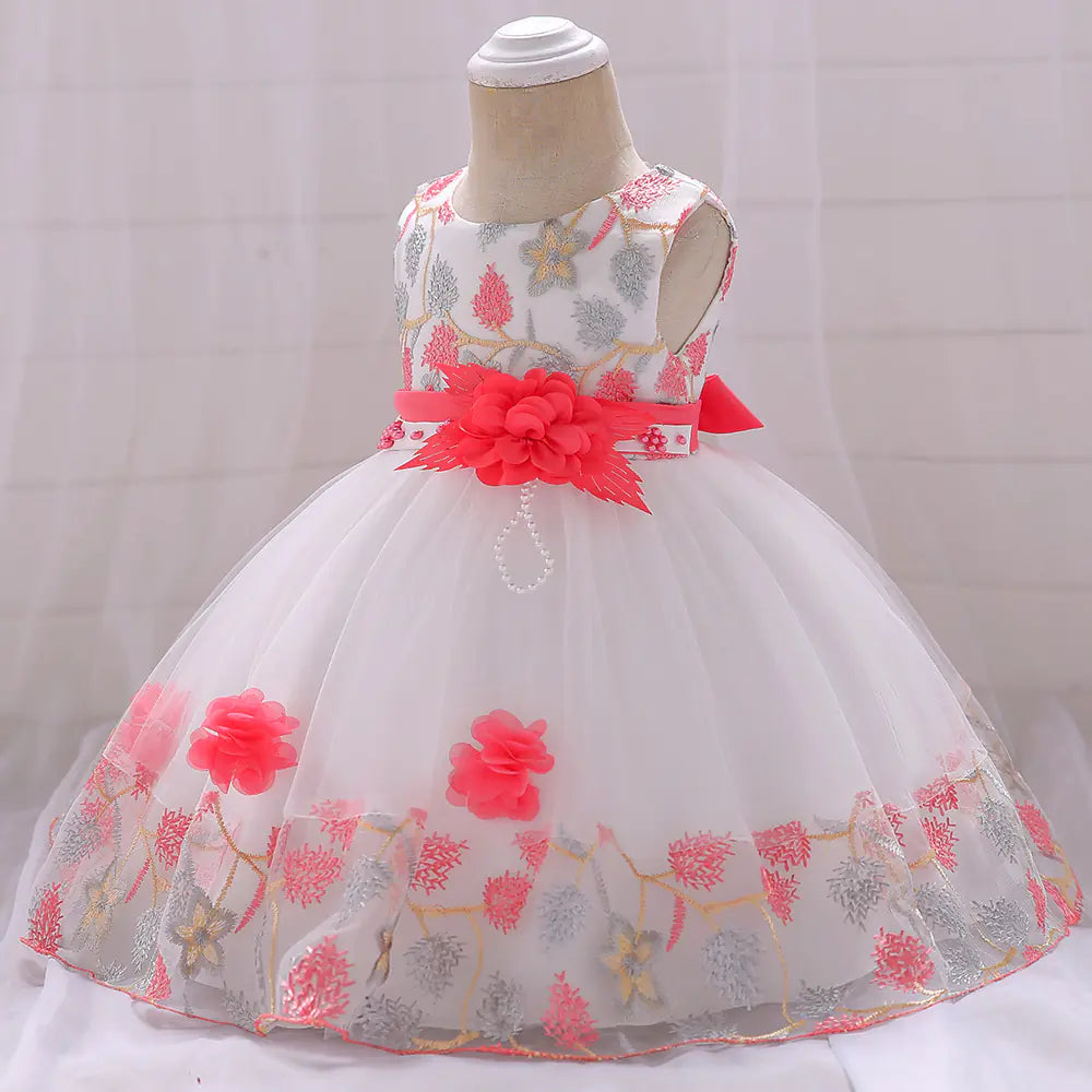Children's Wedding Dress Puffed Skirt