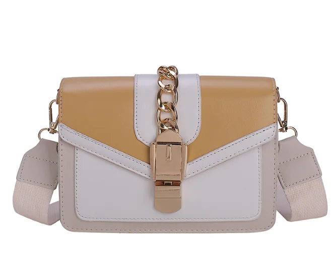 Rivet Detail Square Crossbody Bag