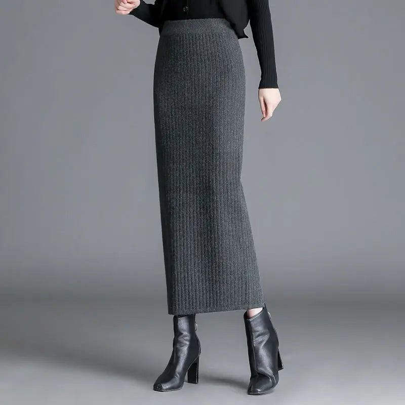 Women's Knitted Cotton Skirt