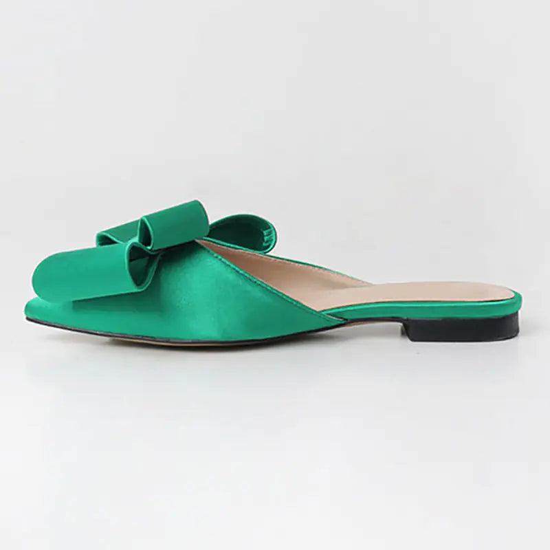 Flat Pointed Bow Sandals