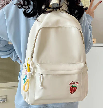 Nylon Waterproof Backpack with Design