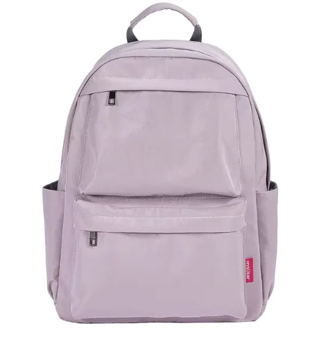 Light Blue Minimalist Everyday Backpack
