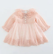 Wrinkle-Resistant Cotton Toddler Dress