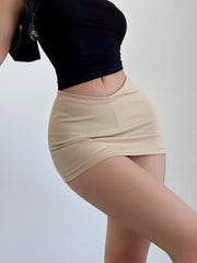 Women's Sexy Tight Fitting Hip Wrap Skirt