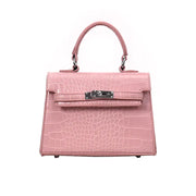 Crocodile Texture Luxury Handbag