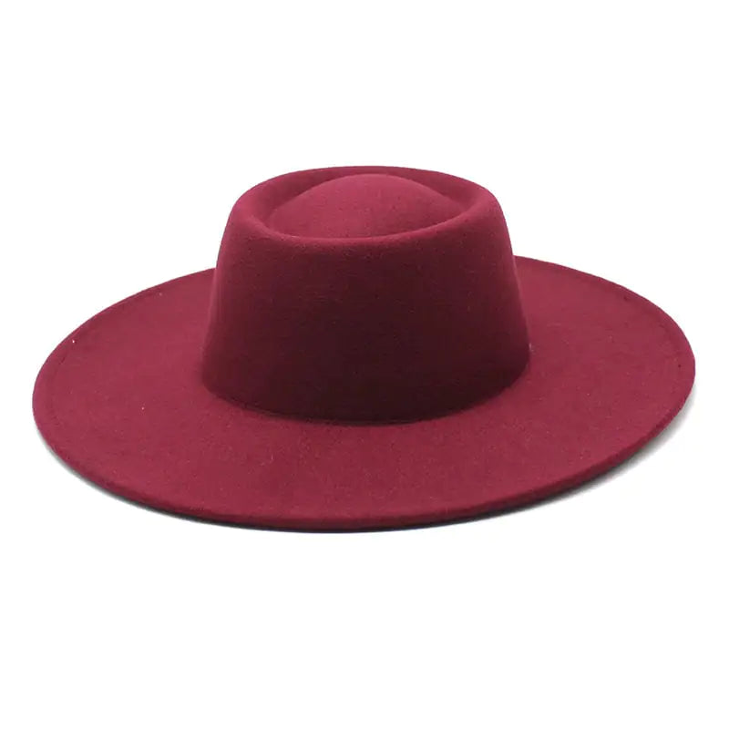 Unisex Fashion Felt Bowler Hat