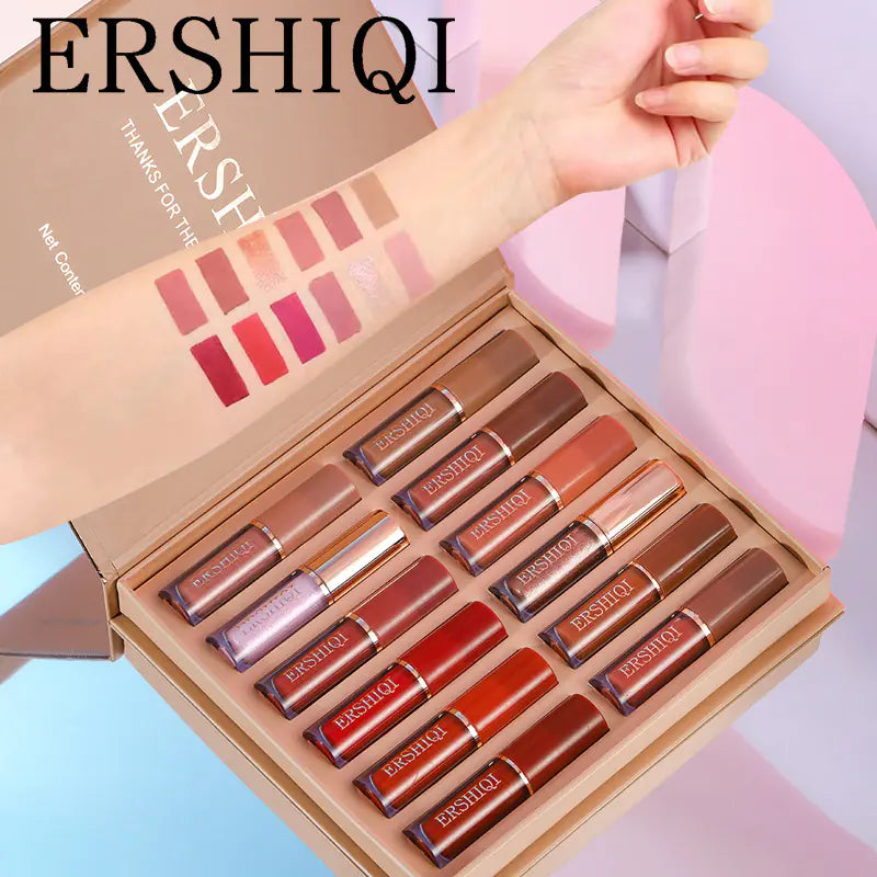 12-Piece Moisturizing Lipstick Gift Box
