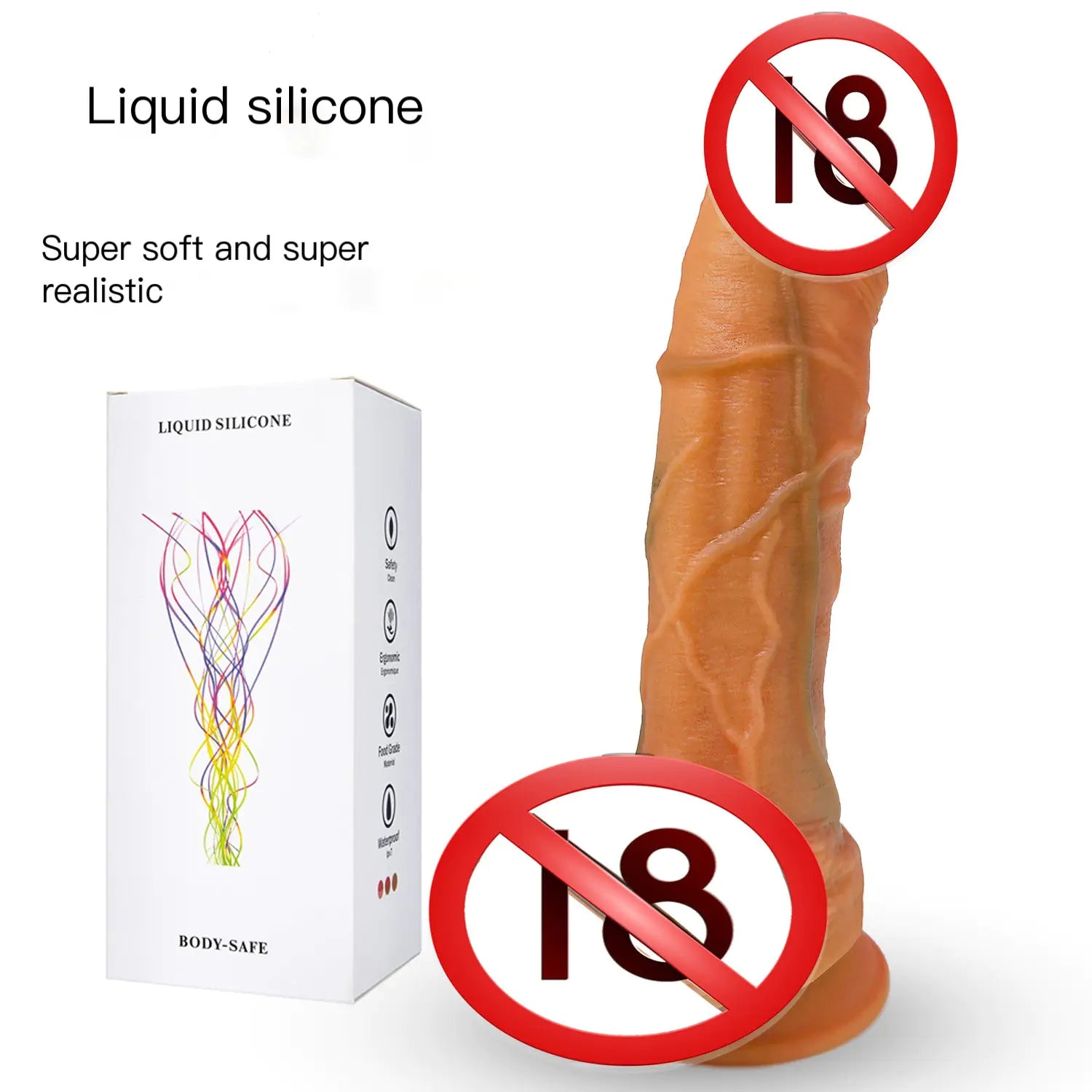 Realistic Silicone Dildo